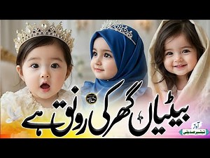 Beti Par New Nazam 2026 | Betiyan Ghar Ki Raunaq Hain | Beti Ki Shan | Beti Naat | Tabsheer Siddiqui