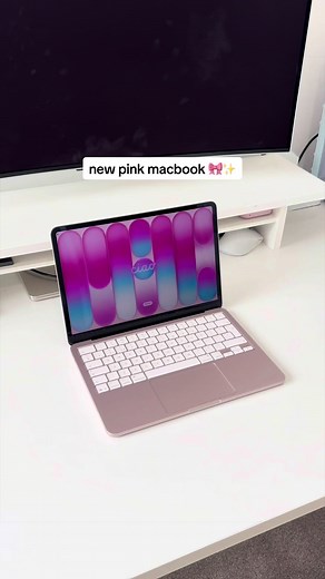 Unboxing the New Pink MacBook Neo 🎀✨