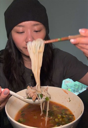 Delicious Homemade Pho Mukbang Experience