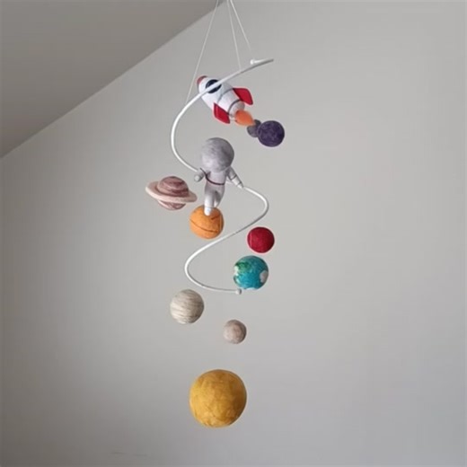 Create a Stunning Solar System Baby Mobile