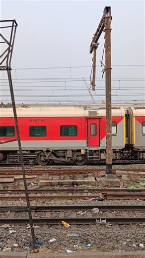 Amta local parallel run with Howrah New delhi Rajdhani Express #shortsfeed #indianrailways #trending