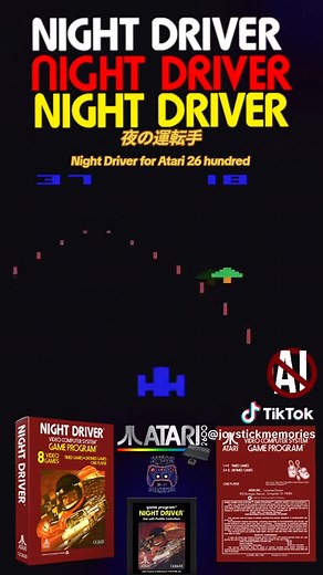 Night Driver 😎 🤙🔥 by joystickmemories | All Things Atari & Then Some
