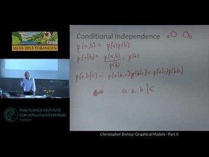 Graphical Models – Part 2