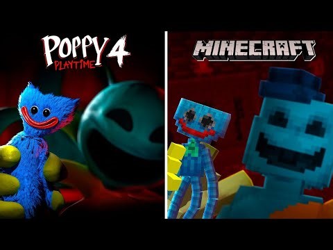 Poppy playtime in Minecraft teaser trailer