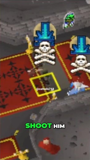 Unexpected dark bow pk #runescape