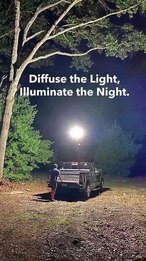 2.7K views · 38 reactions | Illuminate any nighttime adventure with powerful, diffused lighting. The light-weight and portable SKYFUZE® allows you to brighten your entire space with bright, glare-free light. | ezup.ca | Facebook