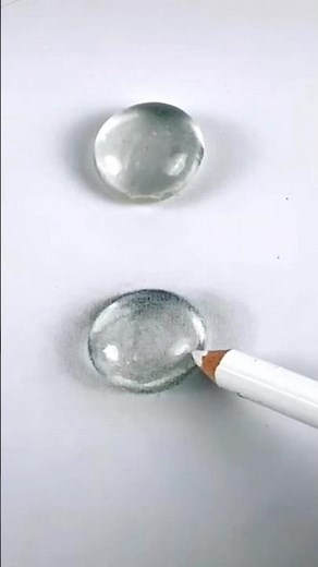 "How to draw a Hyper Realistic Water Droplet Drawing – Wait for the Result!"