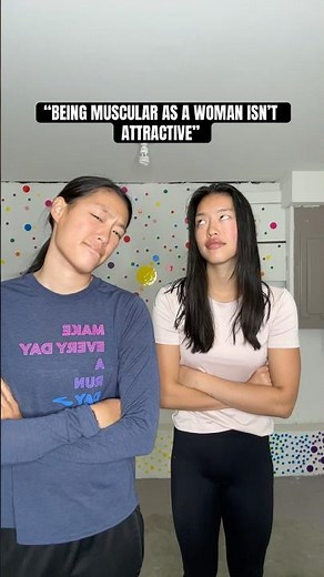 So women can't have muscles? 🤔💪 #relatable