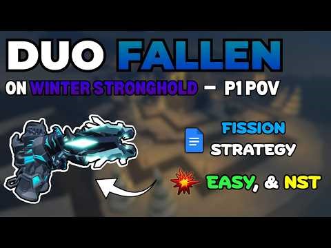 DUO FALLEN TRIUMPH ON WINTER STRONGHOLD | P1 | Tower Defense Simulator