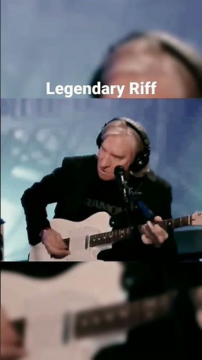Joe Walsh plays his riff from 'Life in the Fast Lane' (Eagles)
