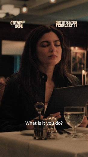 This guy's not working alone. Chris Hemsworth, Mark Ruffalo, Barry Keoghan, and Halle Berry star in #Crime101. See the movie only in theaters and IMAX February 13. | Crime 101 Movie