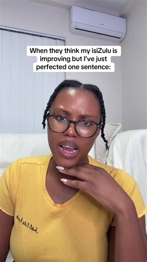 Don’t test me outside that one sentence 😭 Ngisafunda. #learnisizulu #zulutiktok #BecomingZulu #learninglanguages #comedy
