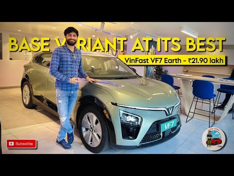 Base Variant At Its Best - VinFast VF7 Earth | Walkaround & Features Explained | Motor Mitra