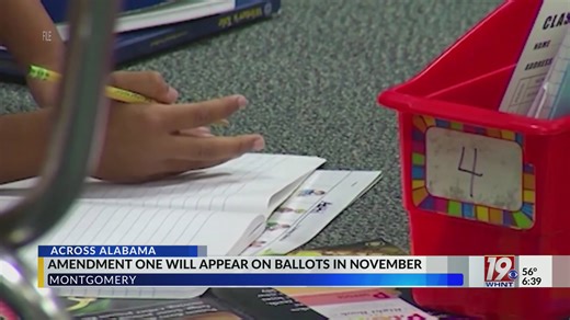 Statewide Amendment One: What to Know About Your Alabama Ballot | Oct. 16, 2024 | News 19 at 6:30 p.m.