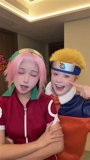 Cute Naruto and Sakura Cosplay #naruto #cosplay