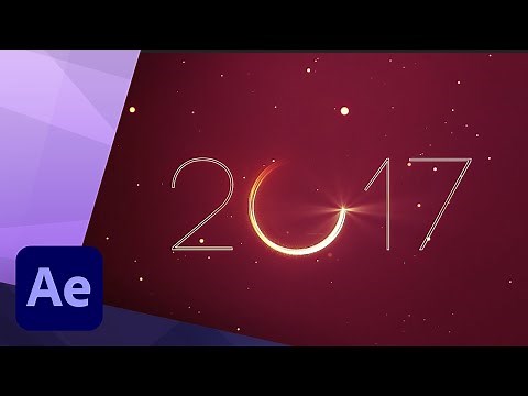 New Year Promo in After Effects - TUTORIAL
