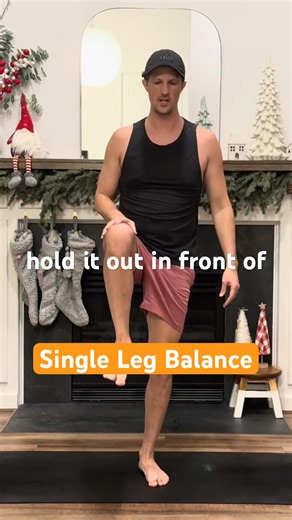 Single Leg Balance | Engage throughout your body #balance #yoga