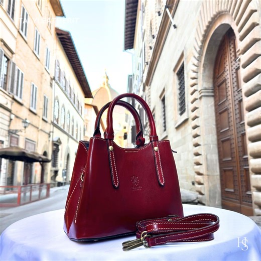 Italian Handmade Leather Bag for Women, Shoulder and Handbag, Made in Italy - Etsy