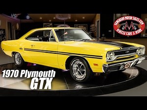 1970 Plymouth GTX For Sale Vanguard Motor Sales #5904