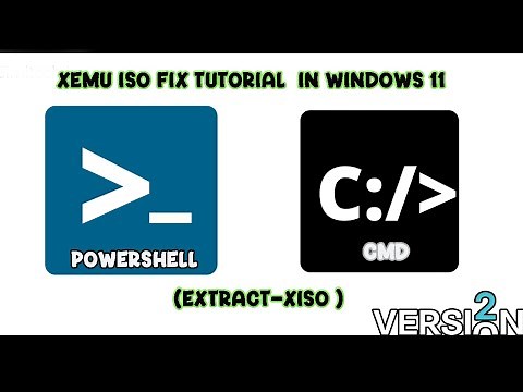 Tutorial 2024: Fixing ISO to Work in Xemu Using Command Prompt or PowerShell in Windows 11