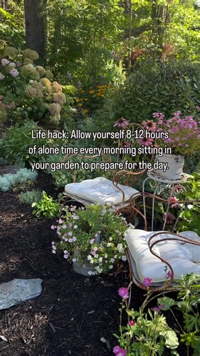 Wind Down in a Beautiful Cottage Garden