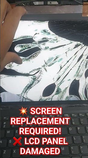 Laptop Screen Replacement Required? 💻 Broken LCD