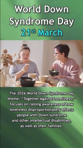 World Down Syndrome Day – Celebrate Uniqueness & Inclusion 💙🧦#downsyndrome