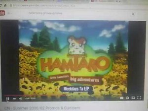 Hamtaro Promo Cartoon Network 2002