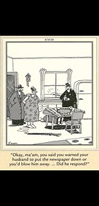 ok ma'am | Only Far Side