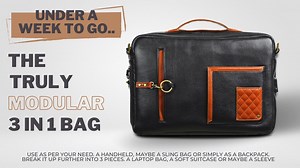 The Hop Bag - Truly modular, 3 in 1 from everyday to getaway