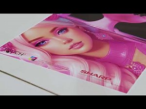 Sharp BP-1200S Six-color Production Press Demo at the 2024 #PRINTINGUnitedExpo