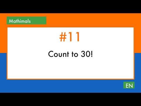 Mathimals | Count to 30! | #11