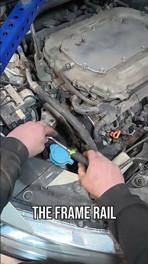 Engine support bar for timing belt job!