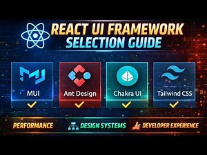 Best React UI Libraries Compared – MUI vs AntD vs Chakra vs Tailwind