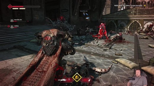 Jumping back into some Code Violet. Coming up to some sort of boss, if the giant red skull icon is any indication.