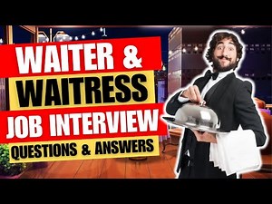 Waiter Interview Questions and Answers | Waitress Interview Questions and Answers