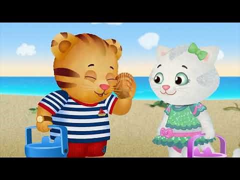 Daniel Tiger & Katerina Kittycat Beach