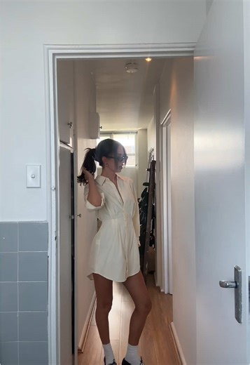 Before I split matcha all over my dress rip x