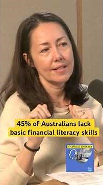 45% of Australians lack basic financial literacy skills