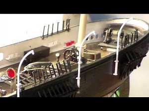 Fall Build REVELL CSS ALABAMA 1/96 Video 4