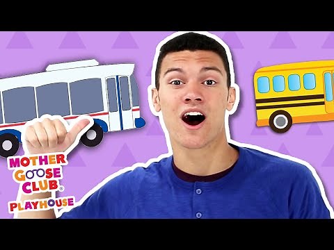Learn About Cars | The Wheels on the Bus + More | Mother Goose Club Playhouse Songs & Rhymes
