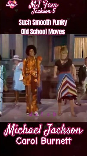 MICHAEL JACKSON JACKSON 5 BODY LANGUAGE EDIT | CAROL BURNETT DANCING
