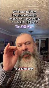 From Paycheck Panic to Peace in 30 Days - Day 20