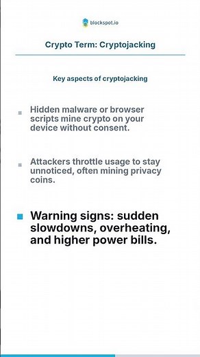What is Cryptojacking? | Crypto Terms Explained
