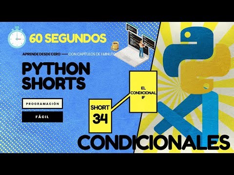 El condicional IF - Python en 1 minuto CP34