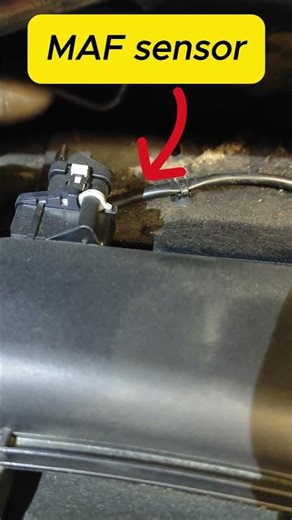 BMW x5 F15 N57 MAF sensor location #automobile #diy #mechanic