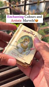 1K reactions · 4 comments | Introducing the exquisite "Bhagavad Gita Wooden Boxed Edition"!️ Immerse yourself in the timeless teachings of the Bhagavad Gita, elegantly presented in a stunning wooden box. Each page is meticulously crafted, capturing the essence of spirituality and wisdom. To buy this Beautiful Wooden Edition of The Bhagavad Gita please visit: https://vediccosmos.com/ #vediccosmos #bhagavadgita #buynow #ordernow #spiritualbook | Vedic Cosmos | Facebook