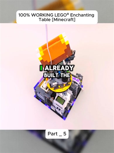 Create a 100% Working LEGO® Enchanting Table in Minecraft