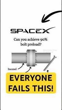 Why do most mechanical engineers get this SpaceX question WRONG? #engineering