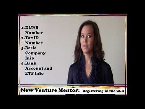 How To Register in the Central Contractor Registration (CCR)
